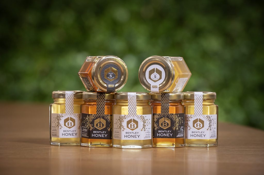 Bentley’s ‘Flying Bees’ Honoured with Special Black Edition Label Honey