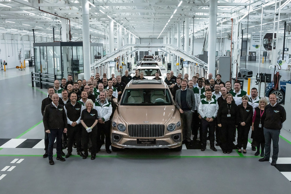 Bentley Begins Series Production of the Bentayga Extended Wheelbase, the Highest in its Class