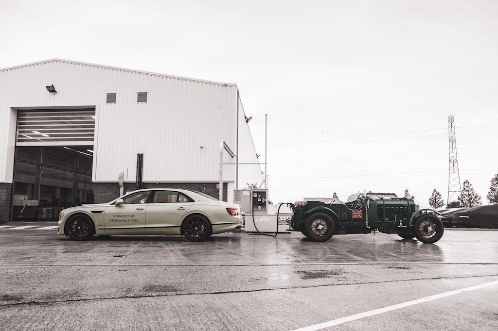 Bentley Installs Biofuel Tank at Crewe Factory After Successful Performance Trial at Goodwood